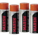 Spray stencil ink, Orange (Pack of 12) 30398